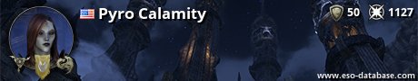 Signatur von Pyro Calamity