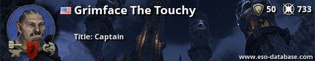 Signatur von Grimface The Touchy