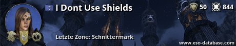 Signatur von I Dont Use Shields