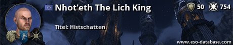 Signatur von Nhot'eth The Lich King