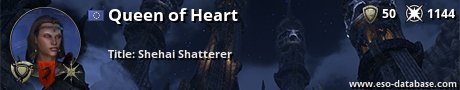 Signatur von Queen of Heart