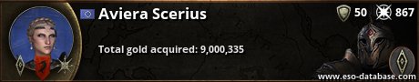 Signatur von Aviera Scerius