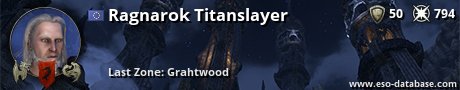 Signatur von Ragnarok Titanslayer