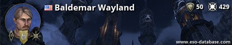 Signatur von Baldemar Wayland