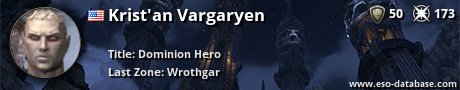 Signatur von Krist'an Vargaryen