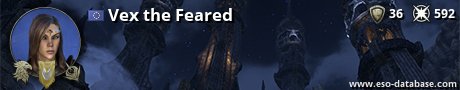 Signatur von Vex the Feared