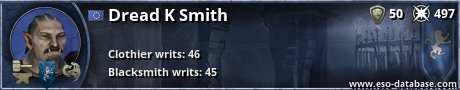 Signatur von Dread K Smith