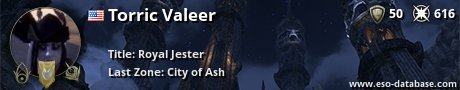 Signatur von Torric Valeer