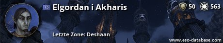 Signatur von Elgordan i Akharis