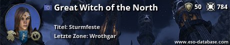 Signatur von Great Witch of the North
