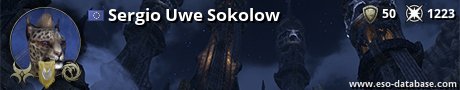 Signatur von Sergio Uwe Sokolow