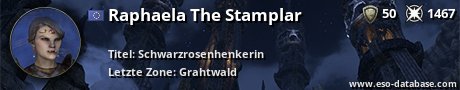 Signatur von Raphaela The Stamplar