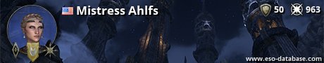 Signatur von Mistress Ahlfs