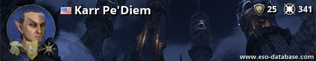 Signatur von Karr Pe'Diem