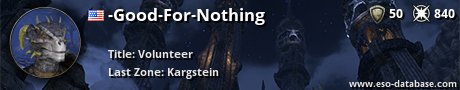 Signatur von -Good-For-Nothing