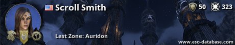 Signatur von Scroll Smith