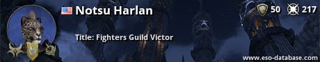 Signatur von Notsu Harlan