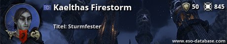 Signatur von Kaelthas Firestorm