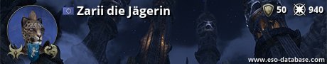 Signatur von Zarii die Jägerin