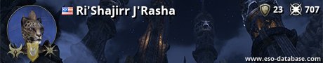 Signatur von Ri'Shajirr J'Rasha