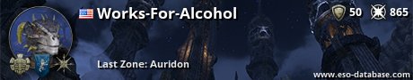 Signatur von Works-For-Alcohol
