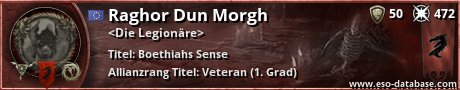 Signatur von Raghor Dun Morgh