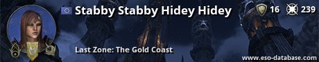 Signatur von Stabby Stabby Hidey Hidey