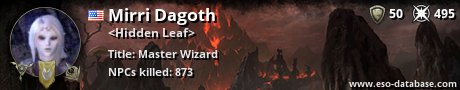 Signatur von Mirri Dagoth