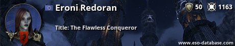 Signatur von Eroni Redoran