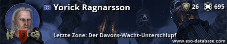 Signatur von Yorick Ragnarsson