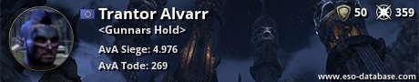 Signatur von Trantor Alvarr