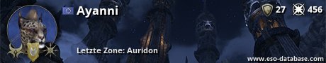 Signatur von Ayanni