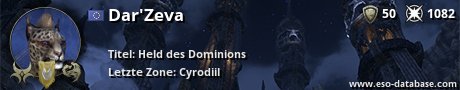 Signatur von Dar'Zeva