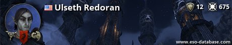 Signatur von Ulseth Redoran