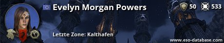 Signatur von Evelyn Morgan Powers