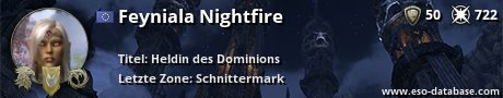 Signatur von Feyniala Nightfire