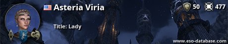 Signatur von Asteria Viria