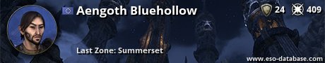Signatur von Aengoth Bluehollow