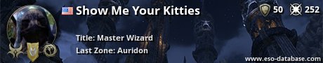 Signatur von Show Me Your Kitties