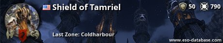 Signatur von Shield of Tamriel