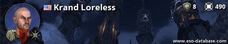 Signatur von Krand Loreless