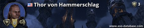 Signatur von Thor von Hammerschlag