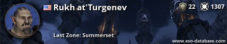 Signatur von Rukh at'Turgenev