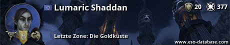 Signatur von Lumaric Shaddan