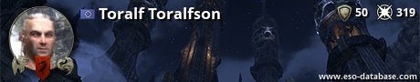 Signatur von Toralf Toralfson