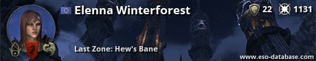 Signatur von Elenna Winterforest