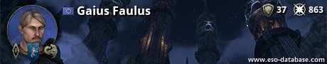 Signatur von Gaius Faulus