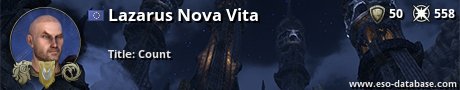 Signatur von Lazarus Nova Vita