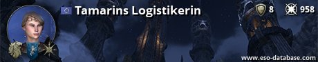 Signatur von Tamarins Logistikerin