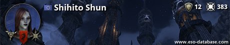 Signatur von Shihito Shun